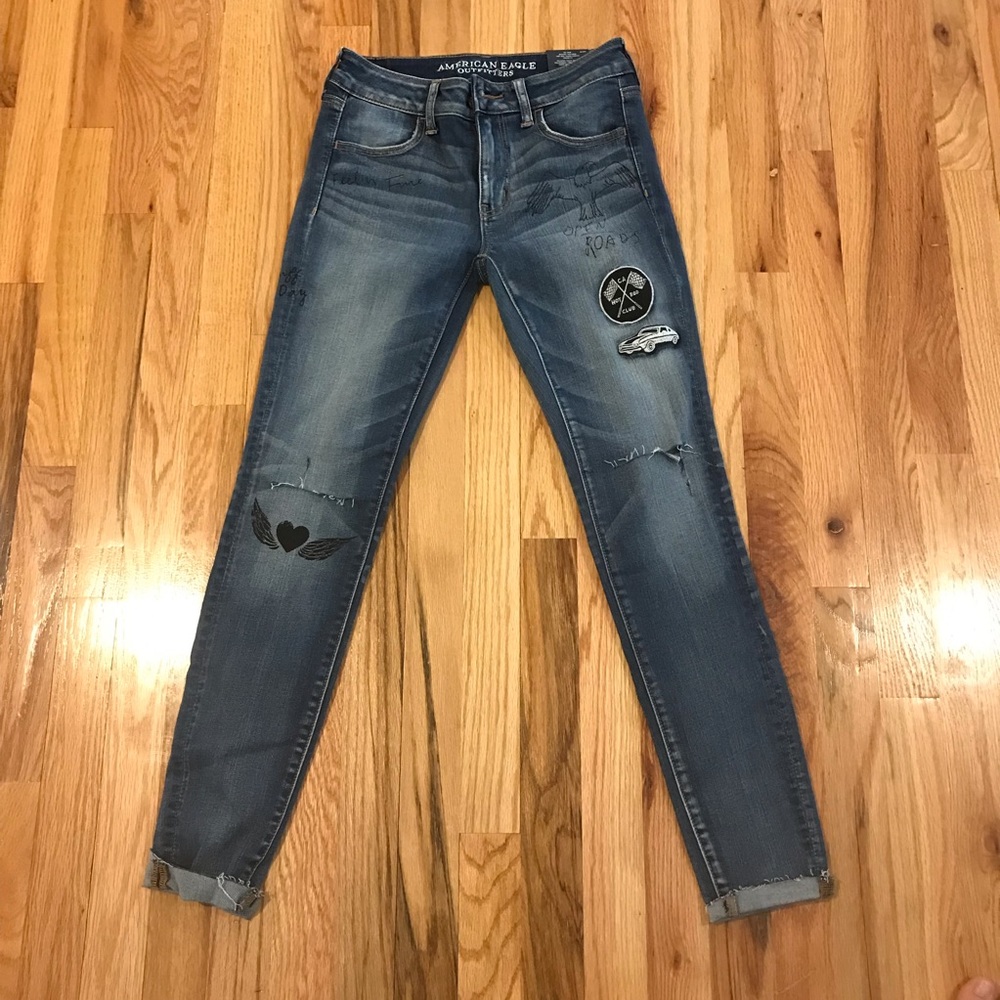 American Eagle Low Rise Jeggings